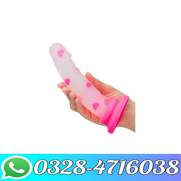 Pink Clear Liquid Silicone Dildos In Pakistan