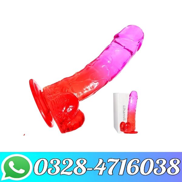 Colorful Flexible G-spot Silicone Dildo