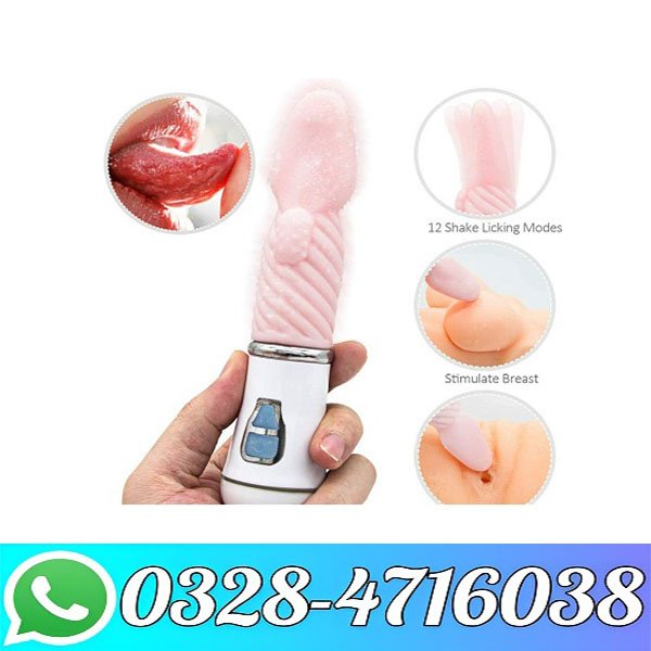 Female Masturbator Licking Tongue Sex Toy