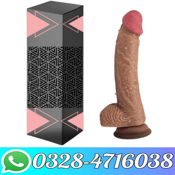 Realistic Color Adult Men Flexible Silicone Dildo