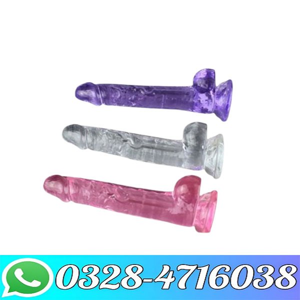 Adam & Eve Pink Jelly Realistic Dildo in Pakistan